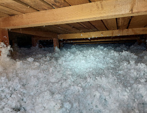 Zateplení stropu budovy městského úřadu